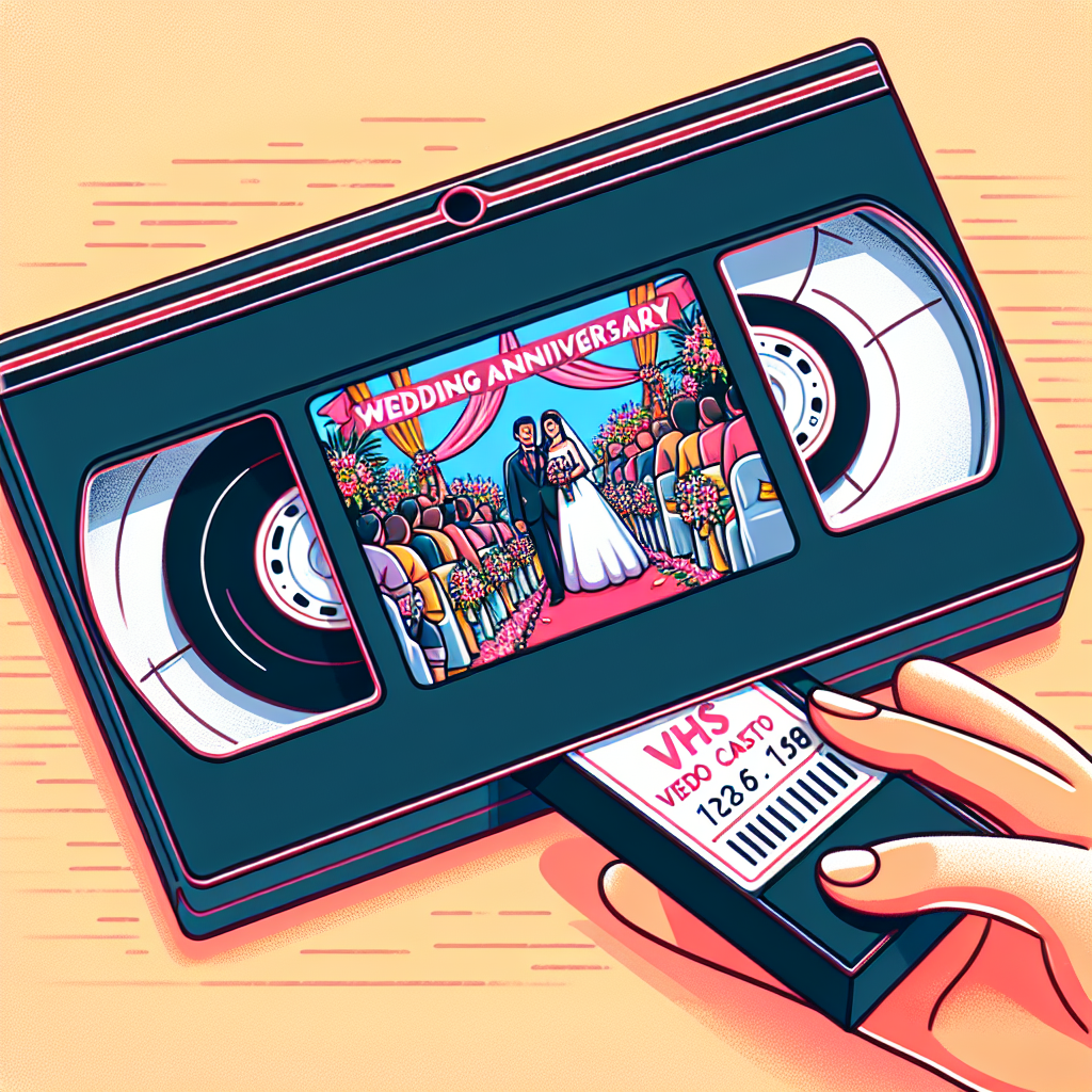 Воскресите воспоминания: Оцифровка свадебной истории с видеокассеты VHS